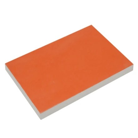 Customized color gypsum board facing